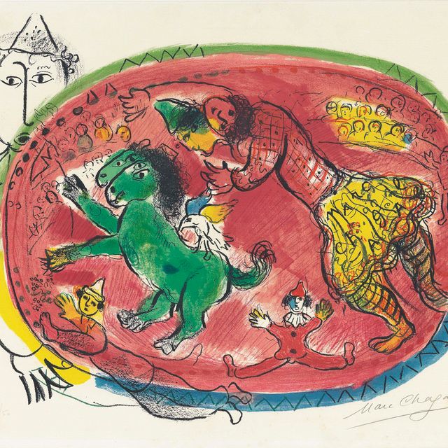 Marc Chagall — Румяна Серкль (Mourlot 440)