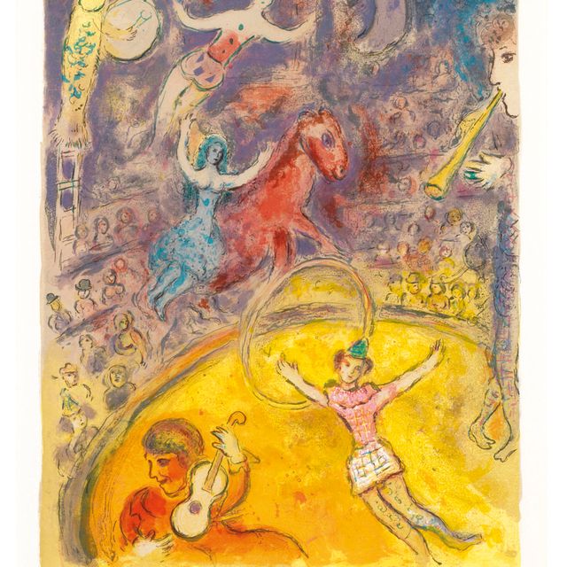 Marc Chagall — Le Cirque : одна тарелка