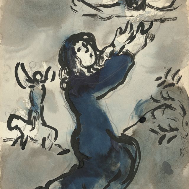 Marc Chagall — Видение д'Эзаи