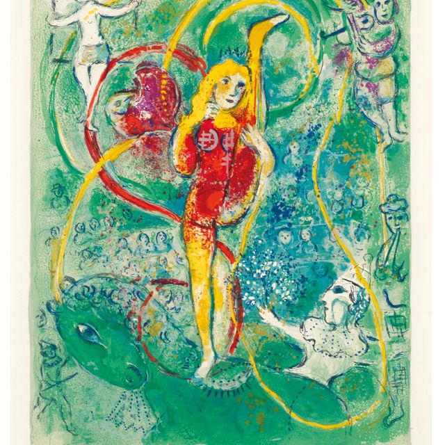 Marc Chagall — Le Cirque : одна тарелка
