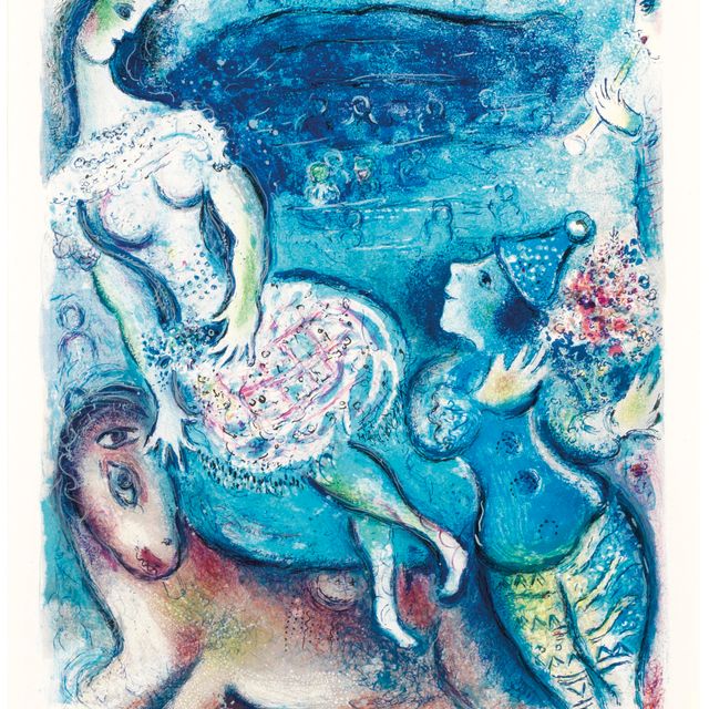 Marc Chagall — Le Cirque : одна тарелка