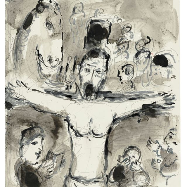 Marc Chagall — Автор распятия пророка