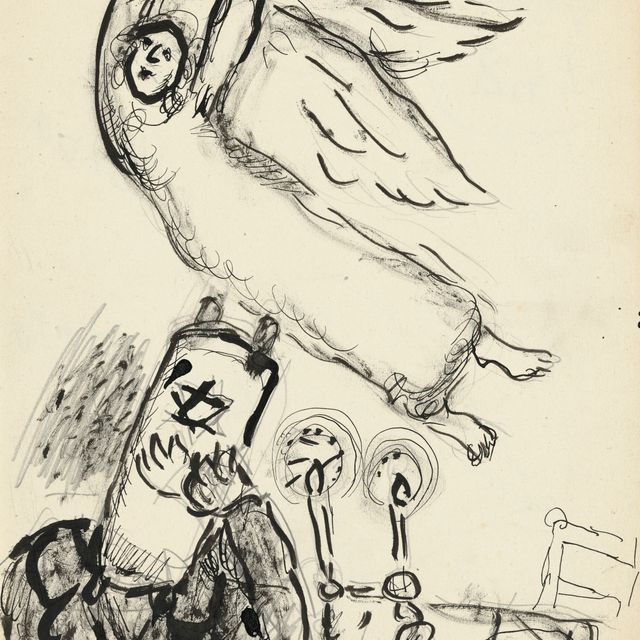 Marc Chagall — Любовь к человеку наедине с Торой