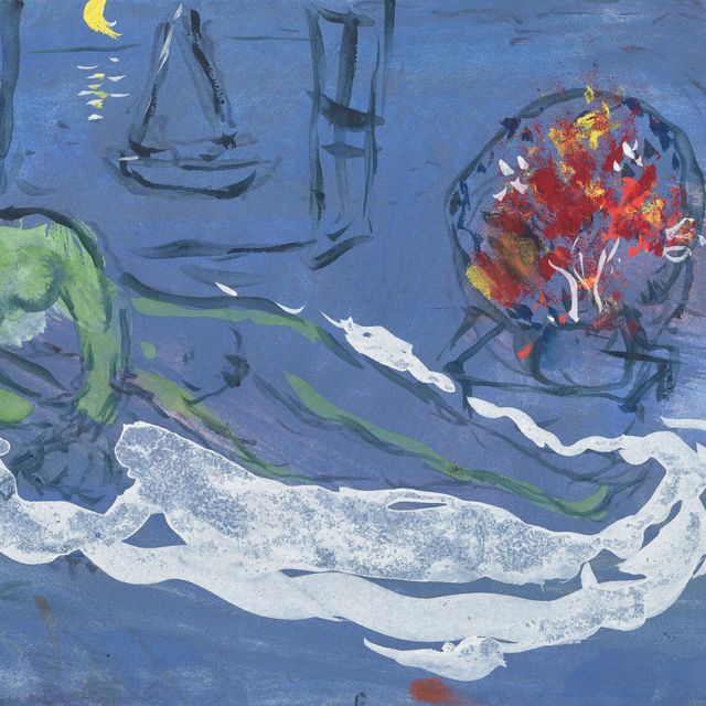 Marc Chagall — Ну, ты любишь синий