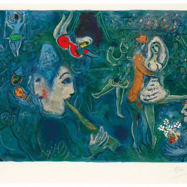 Marc Chagall — Le Cirque : одна тарелка