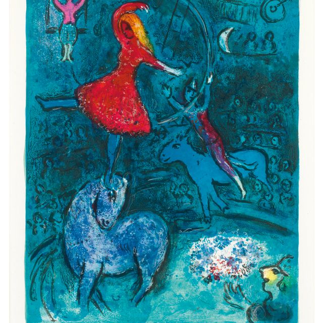 Marc Chagall — Le Cirque : одна тарелка