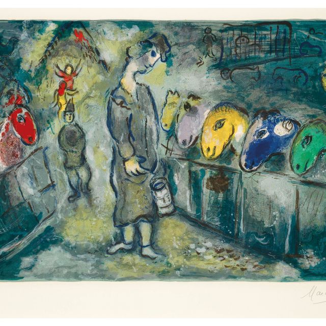 Marc Chagall — Le Cirque: одна тарелка
