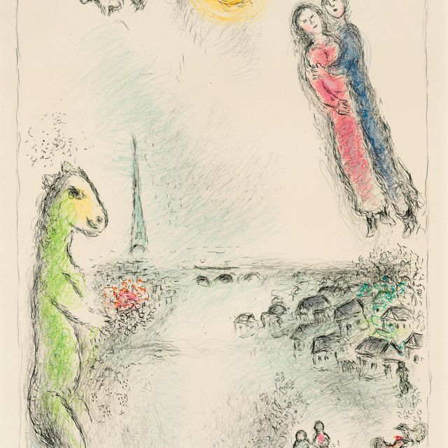 Marc Chagall — Две реки