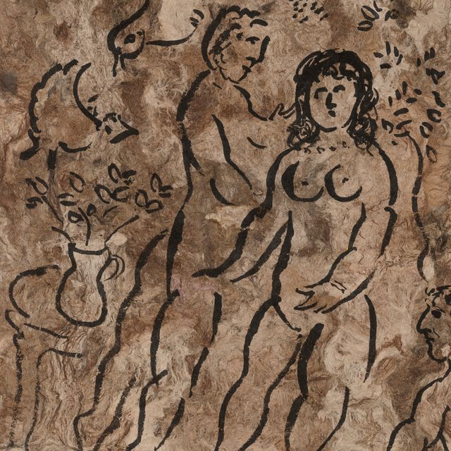 Marc Chagall — Встреча в буазе