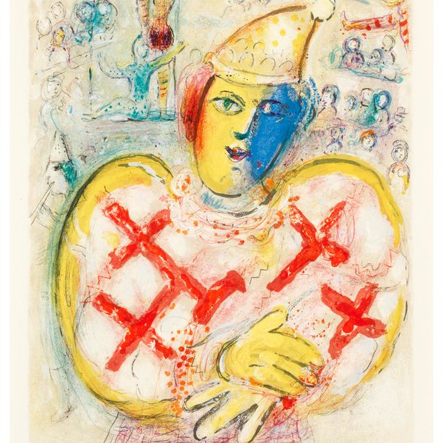 Marc Chagall — Le Cirque : одна тарелка