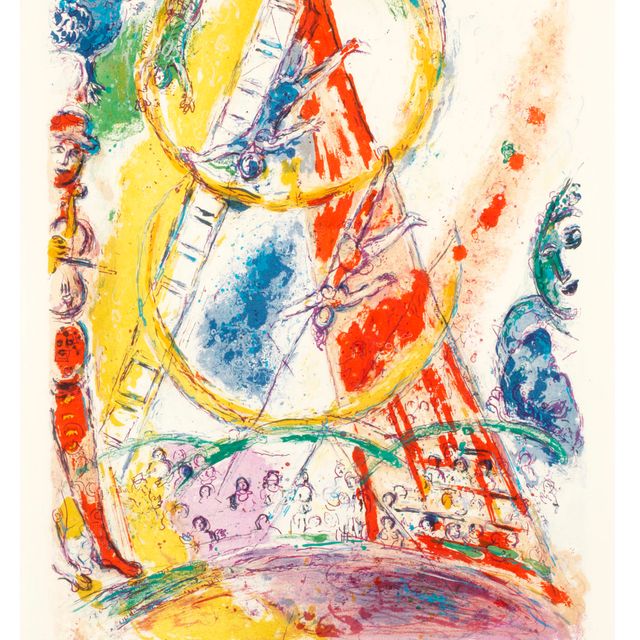 Marc Chagall — Le Cirque : одна тарелка