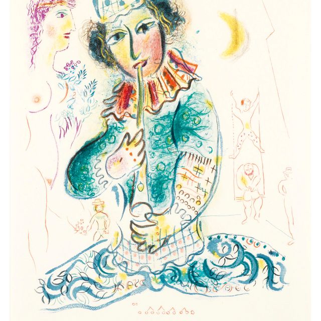 Marc Chagall — Le Cirque : одна тарелка