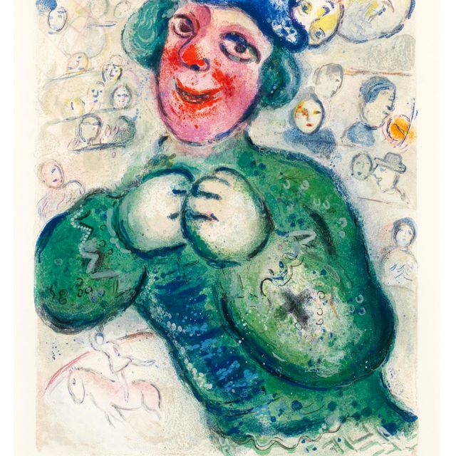 Marc Chagall — Le Cirque : одна тарелка