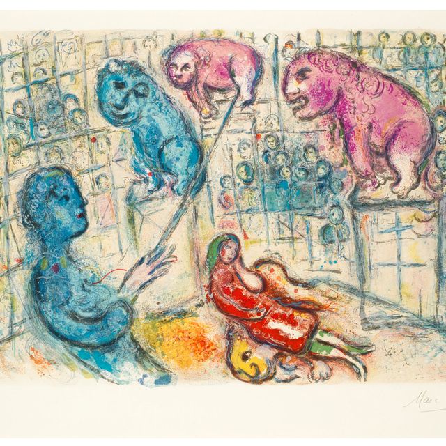 Marc Chagall — Le Cirque : одна тарелка