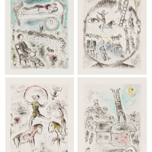 Marc Chagall — Луи Арагон: Я в обмороке, потому что выбор не так уж страшен