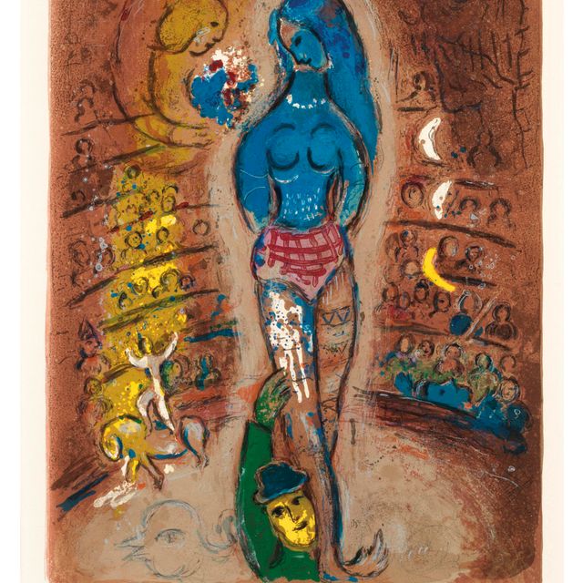 Marc Chagall — Le Cirque : одна тарелка