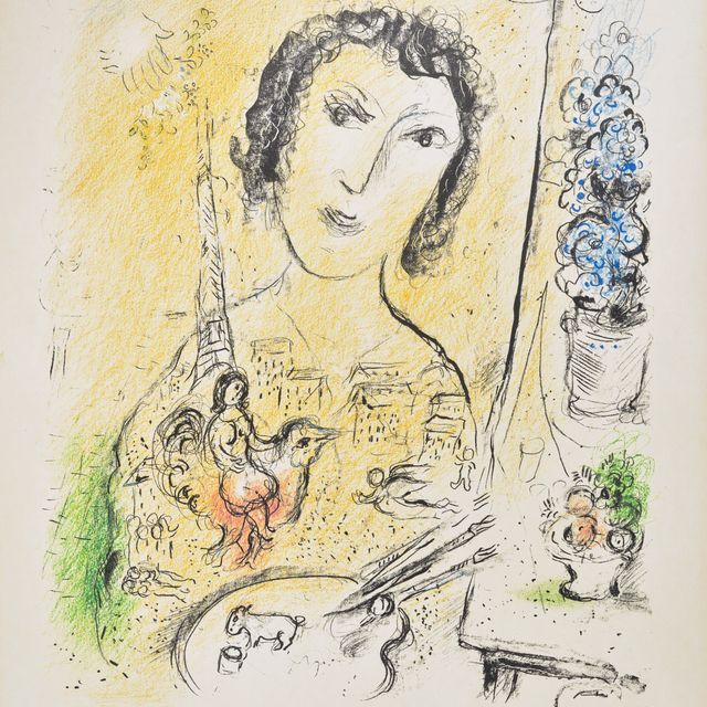 Marc Chagall — Автопортрет