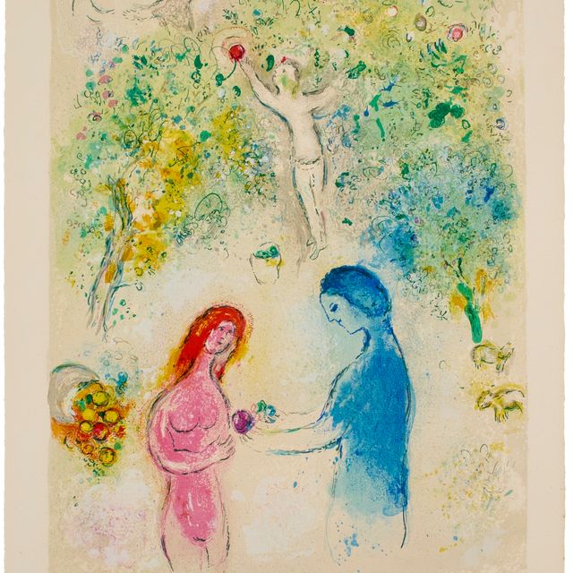 Marc Chagall — Фронтиспис, от: Дафнис и Хлоя