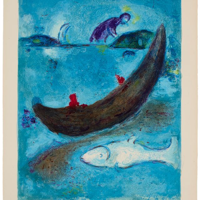 Marc Chagall — "Смерть дофина и три тысячи лет спустя", от: Дафнис и Хлоя