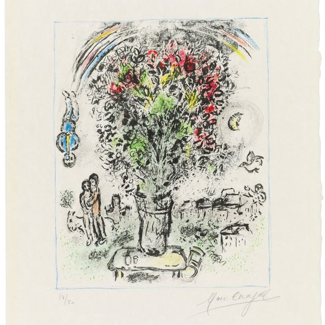 Marc Chagall — Букет в арк-ан-Сьель