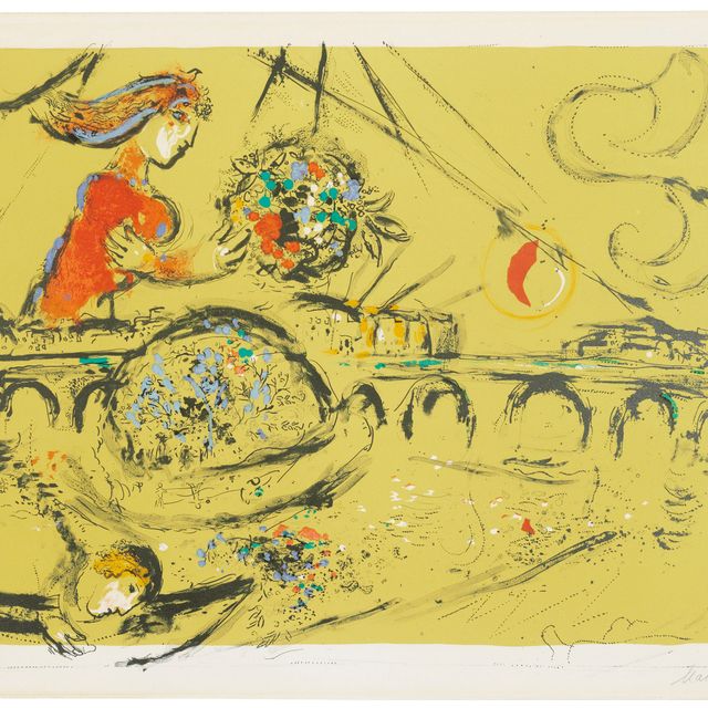 Marc Chagall — Остров Сен-Луи