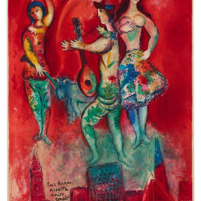 Marc Chagall — Кармен