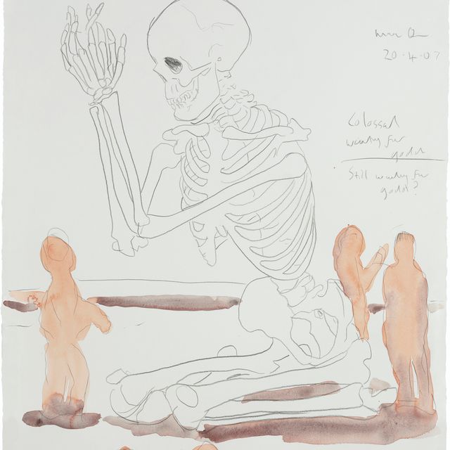 Marc Quinn — Большое ожидание Годо (этюд)