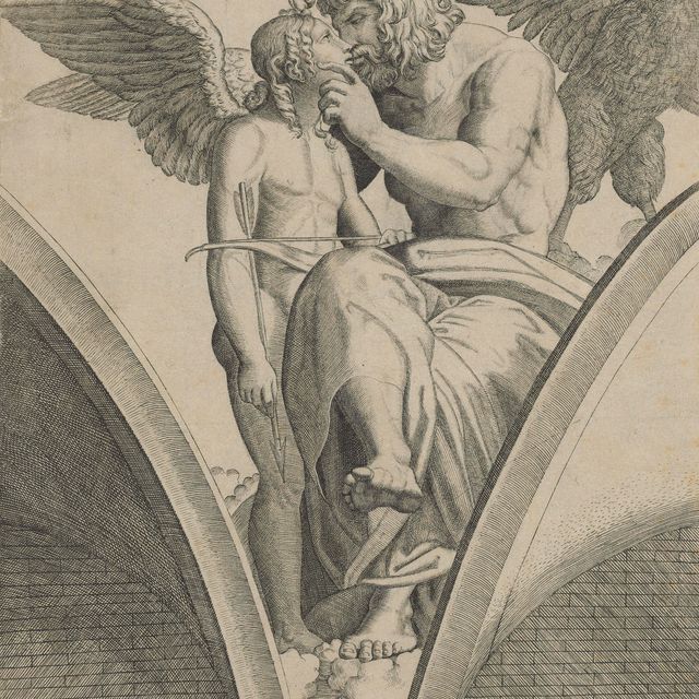 Marcantonio Raimondi — Группа из пяти гравюр