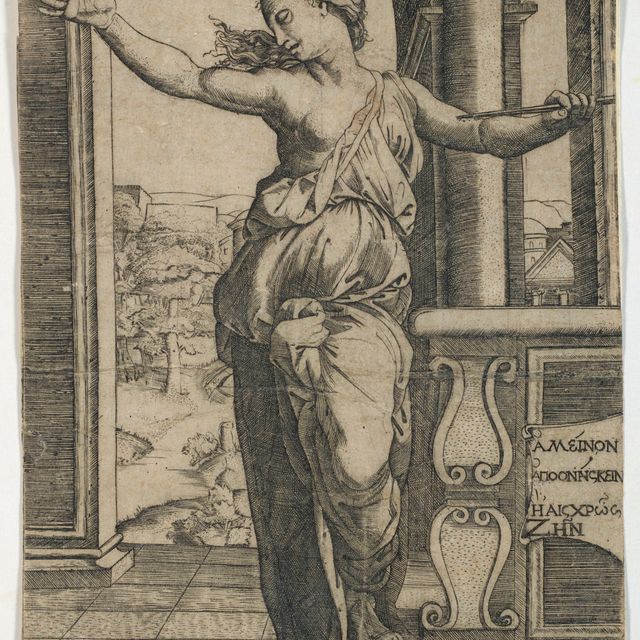 Marcantonio Raimondi — Самоубийство ради наживы