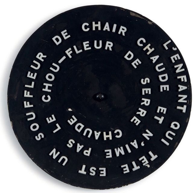 Marcel Duchamp — Диск, украшенный каламбуром