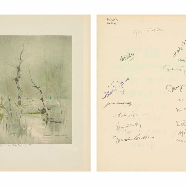 Marcel Duchamp — Различные авторы, View , номер Марселя Дюшана, серия V, № 20, View Inc., Нью-Йорк, 1945 (S. 283b, 508, см. 509; см. Bonk, стр. 168)