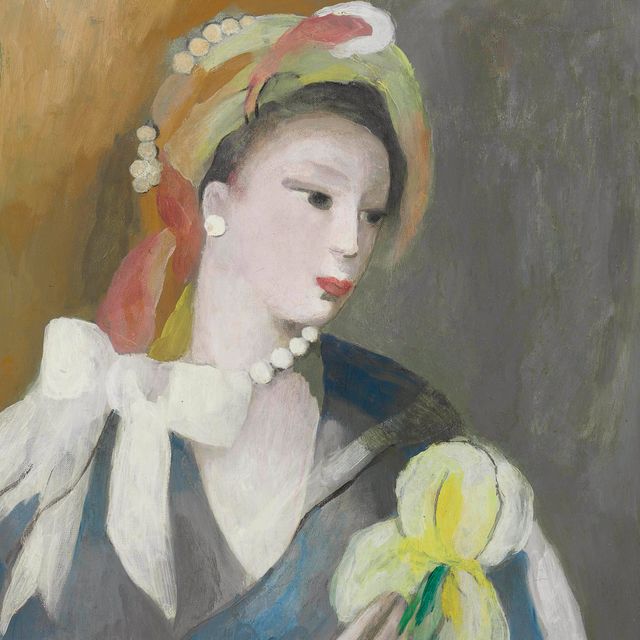 Marie Laurencin — Бюст молодой женщины