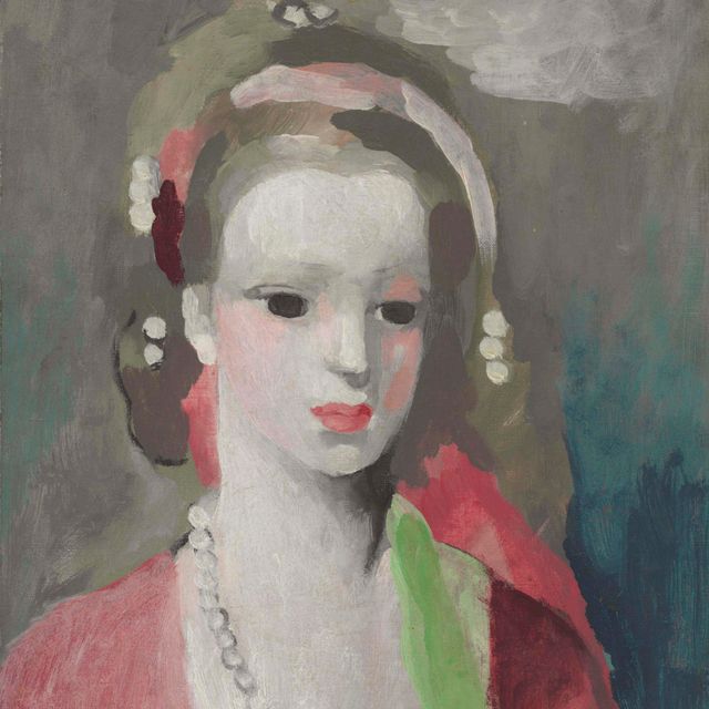 Marie Laurencin — Молодая девушка из перлов