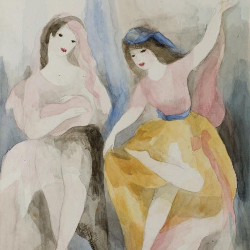 Marie Laurencin — Двое молодых парней