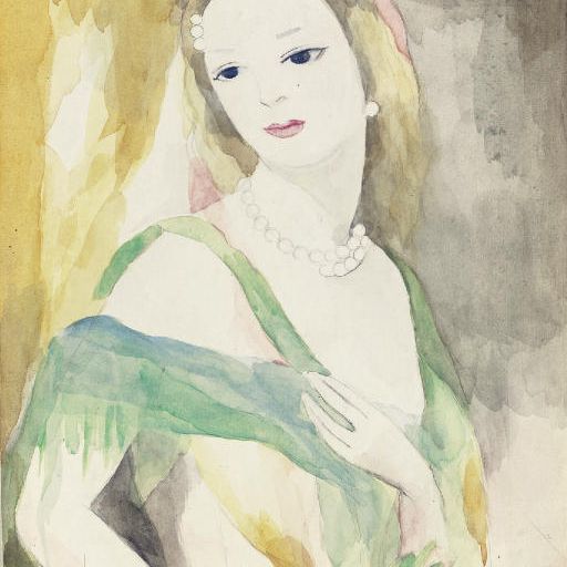 Marie Laurencin — Женщина в полном восторге