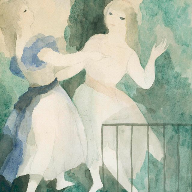 Marie Laurencin — Двое молодых женщин