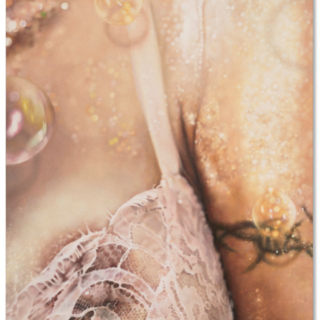 Marilyn Minter — Линия загара (Памела Андерсон)