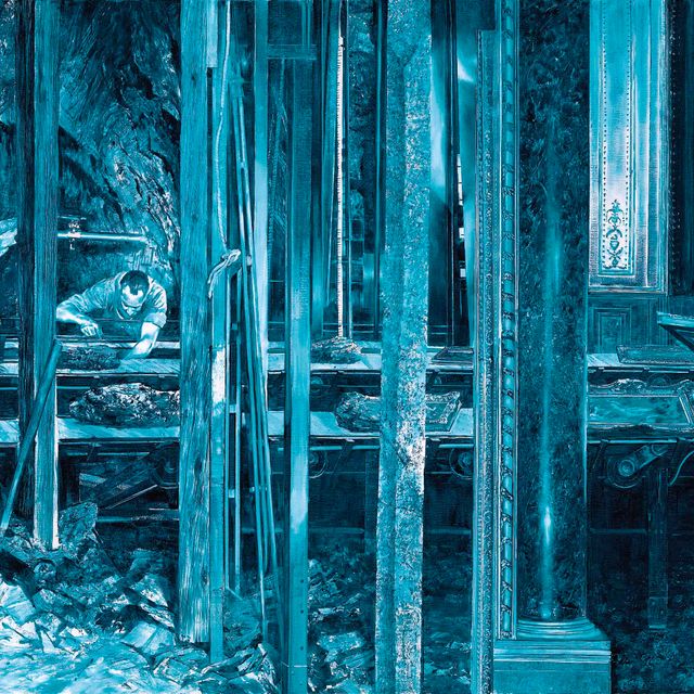 Mark Tansey — Необработанное и обрамленное