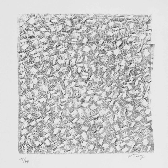 Mark Tobey — Без названия; Глава; Композиция
