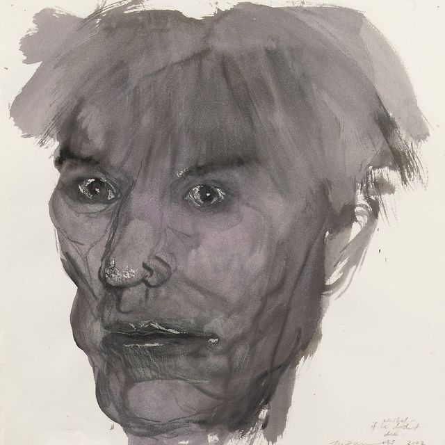 Marlene Dumas — Уорхол - Если бы Он не умер