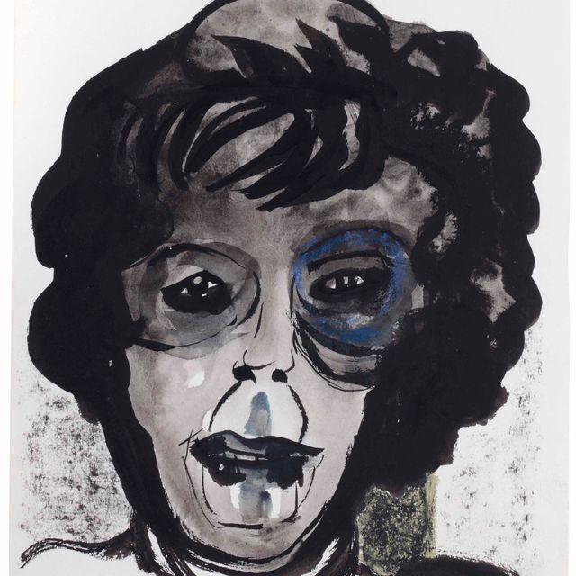 Marlene Dumas — Избитый трансвестит