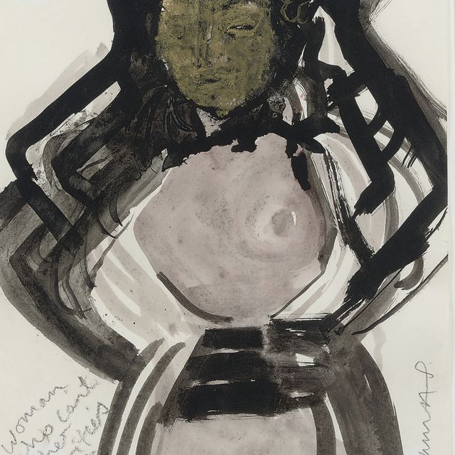 Marlene Dumas — Женщина, которая не может правильно расставить приоритеты