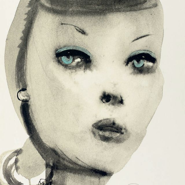 Marlene Dumas — Барби (с жемчужным ожерельем)