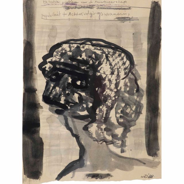 Marlene Dumas — Главная проблема в художественном оформлении (популяризация + обсуждение)