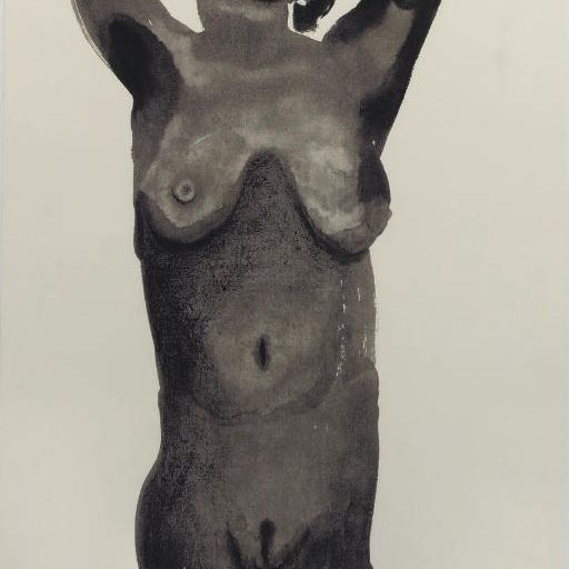 Marlene Dumas — Фиолетовая поза