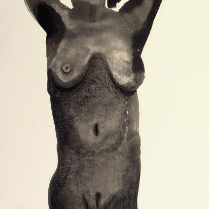 Marlene Dumas — Фиолетовая поза