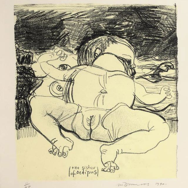 Marlene Dumas — Сестра Эдипа