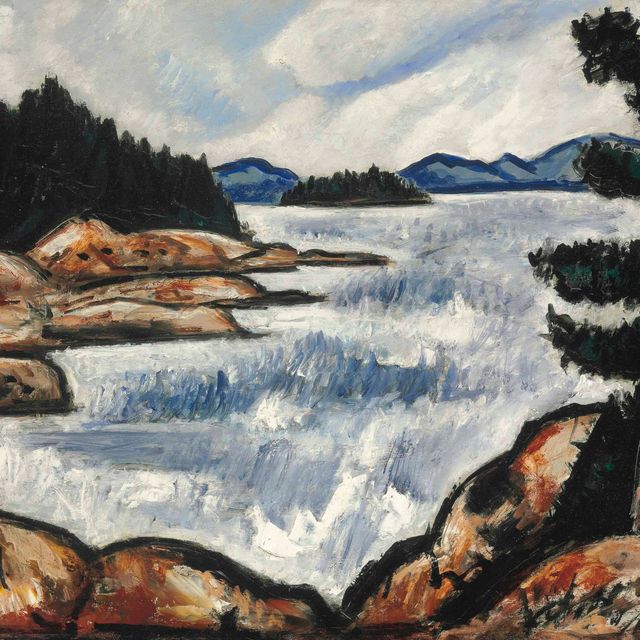 Marsden Hartley — Кэмден-Хиллз с острова Бейкер-Айленд