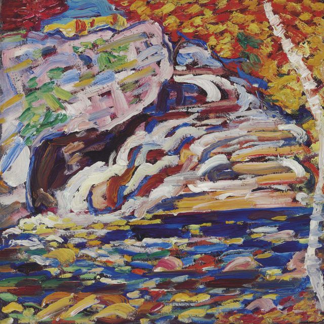 Marsden Hartley — Осенний каскад