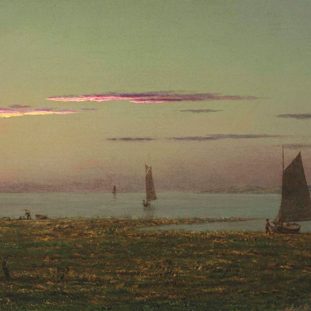 Martin Johnson Heade — Парусные лодки у берегов Коннектикута